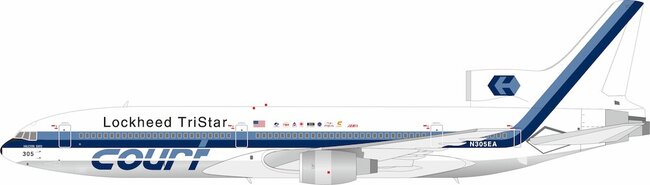 Court Line Lockheed L-1011-385-1 TriStar 1 (Inflight200 1:200)