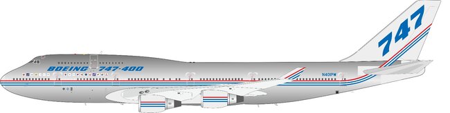 Boeing Company Boeing 747-400 (Inflight200 1:200)