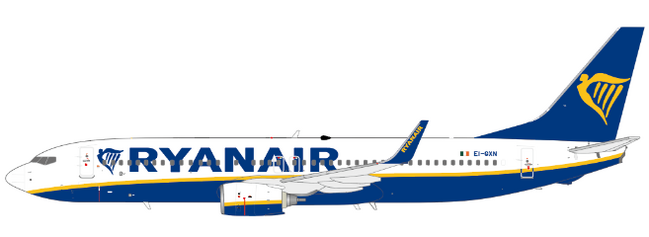 Ryanair Boeing 737-800 (JC Wings 1:100)