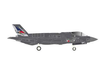 Japan Air Self-Defense Force Lockheed F-35A Lightning II (Herpa Wings 1:200)