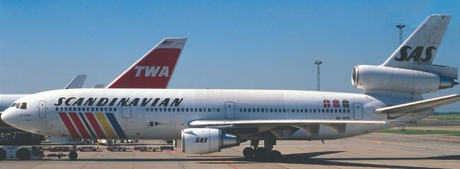 SAS Scandinavian Airlines McDonnell Douglas DC-10-30 (JC Wings 1:400)