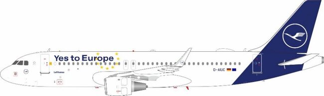 Lufthansa Airbus A320-214 (JFox 1:200)