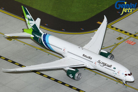 Saudi Arabian Airlines Boeing 787-9 Dreamliner (GeminiJets 1:400)