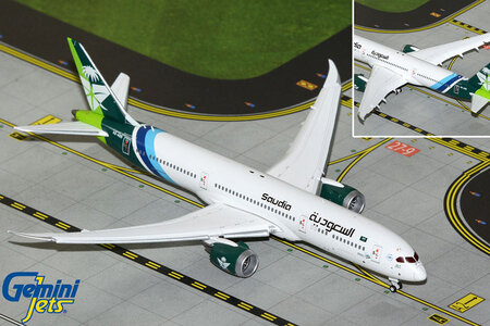 Saudi Arabian Airlines Boeing 787-9 Dreamliner (GeminiJets 1:400)