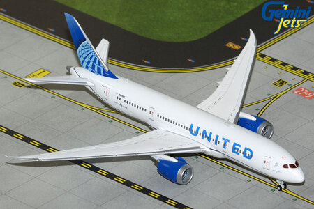 United Airlines Boeing 787-8 Dreamliner (GeminiJets 1:400)