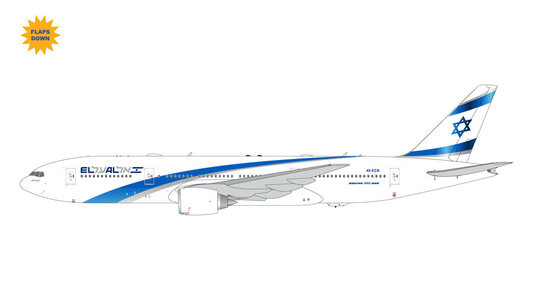 El Al Israel Airlines Boeing 777-200ER (GeminiJets 1:400)