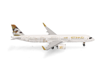 Etihad Airbus A321neo (Herpa Wings 1:500)