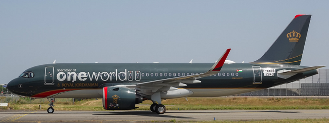 Royal Jordanian Airbus A320neo (JC Wings 1:400)