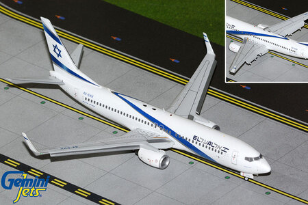 El Al Israel Airlines Boeing 737-800 (GeminiJets 1:200)