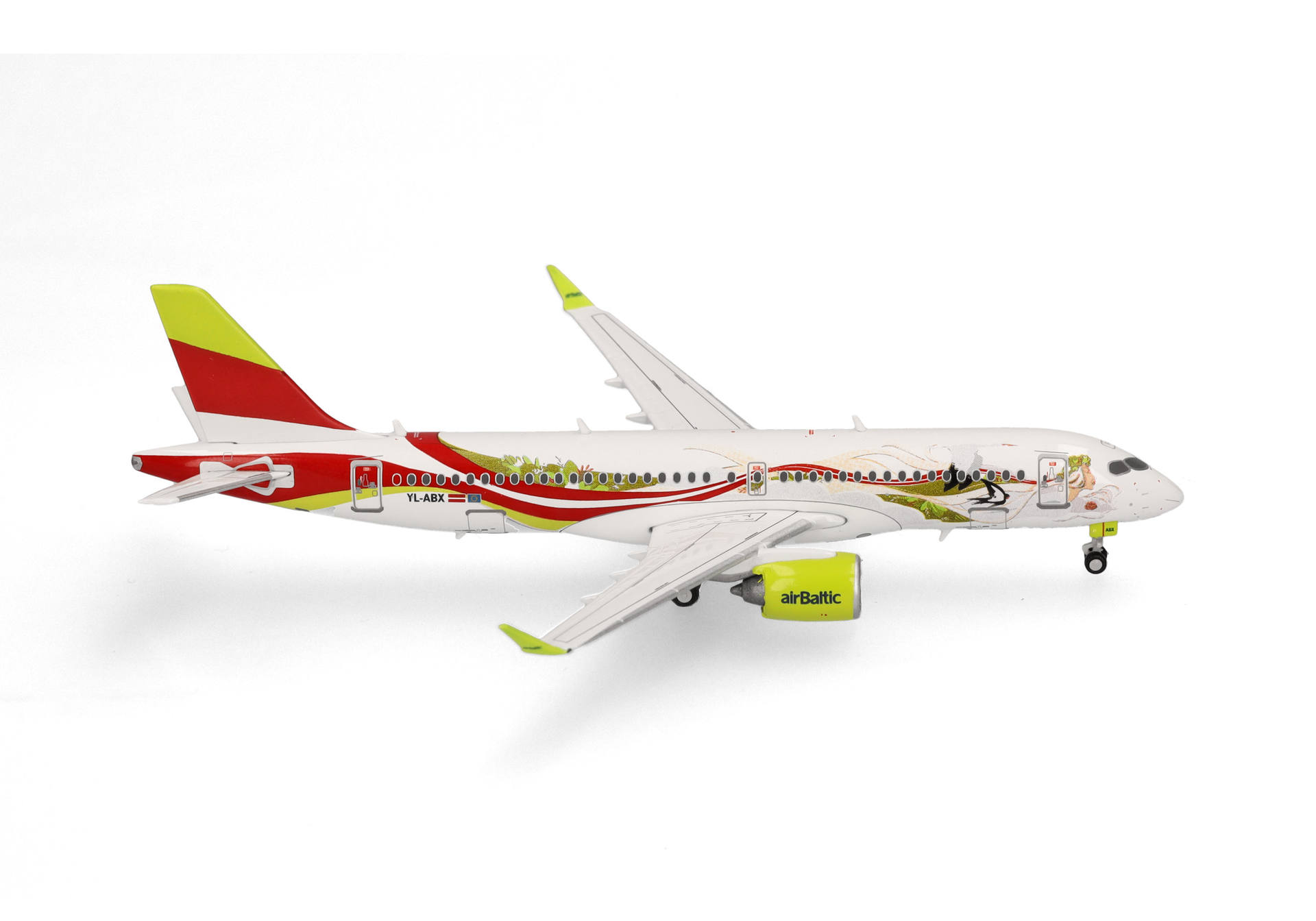 エアバス A220-300 1/400 herpa ScaleModelStore.com :: Herpa Wings 1:400 - 562850 - airBaltic