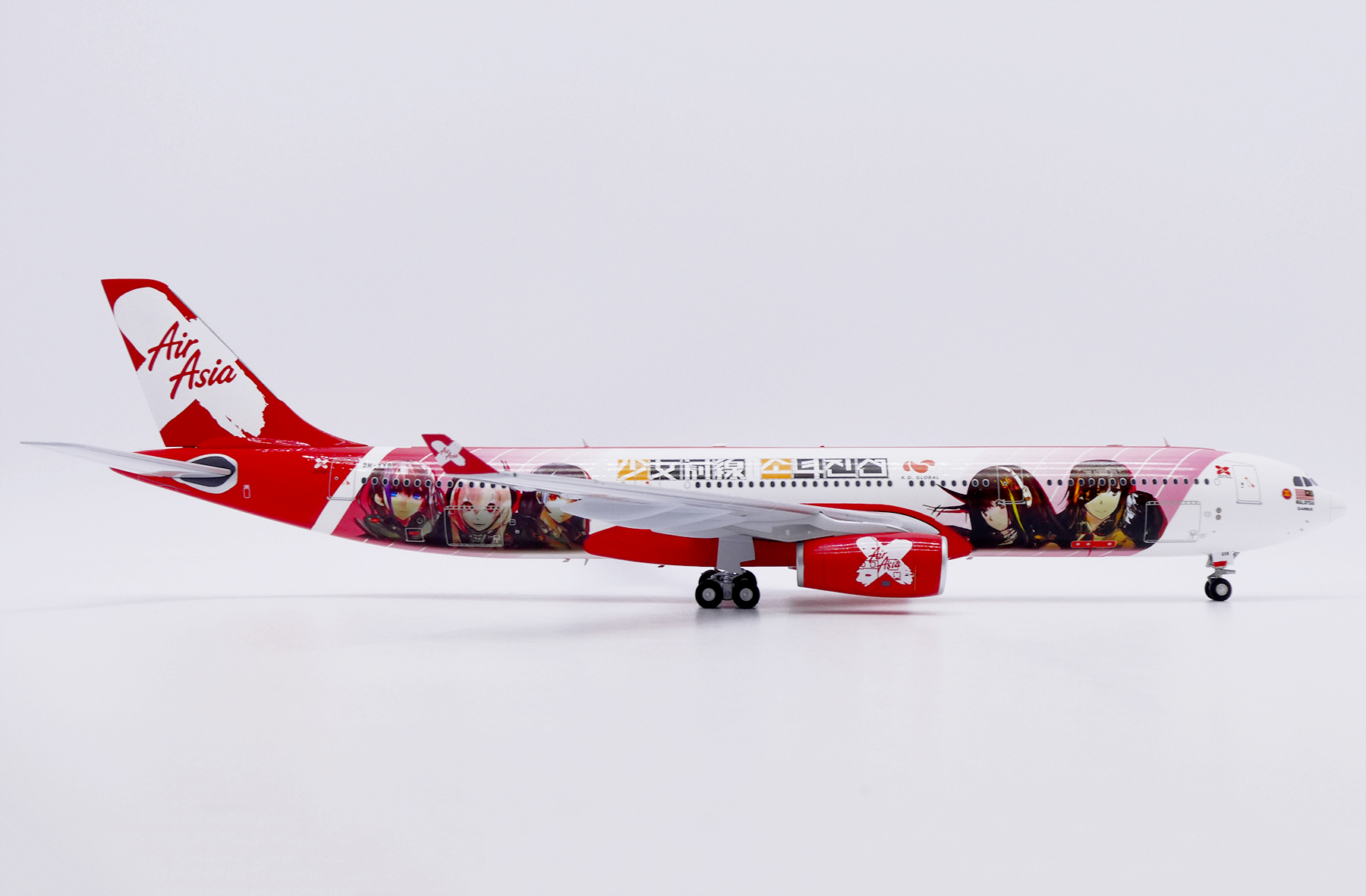ScaleModelStore.com :: JC Wings 1:200 - SA2046 - Air Asia X Airbus