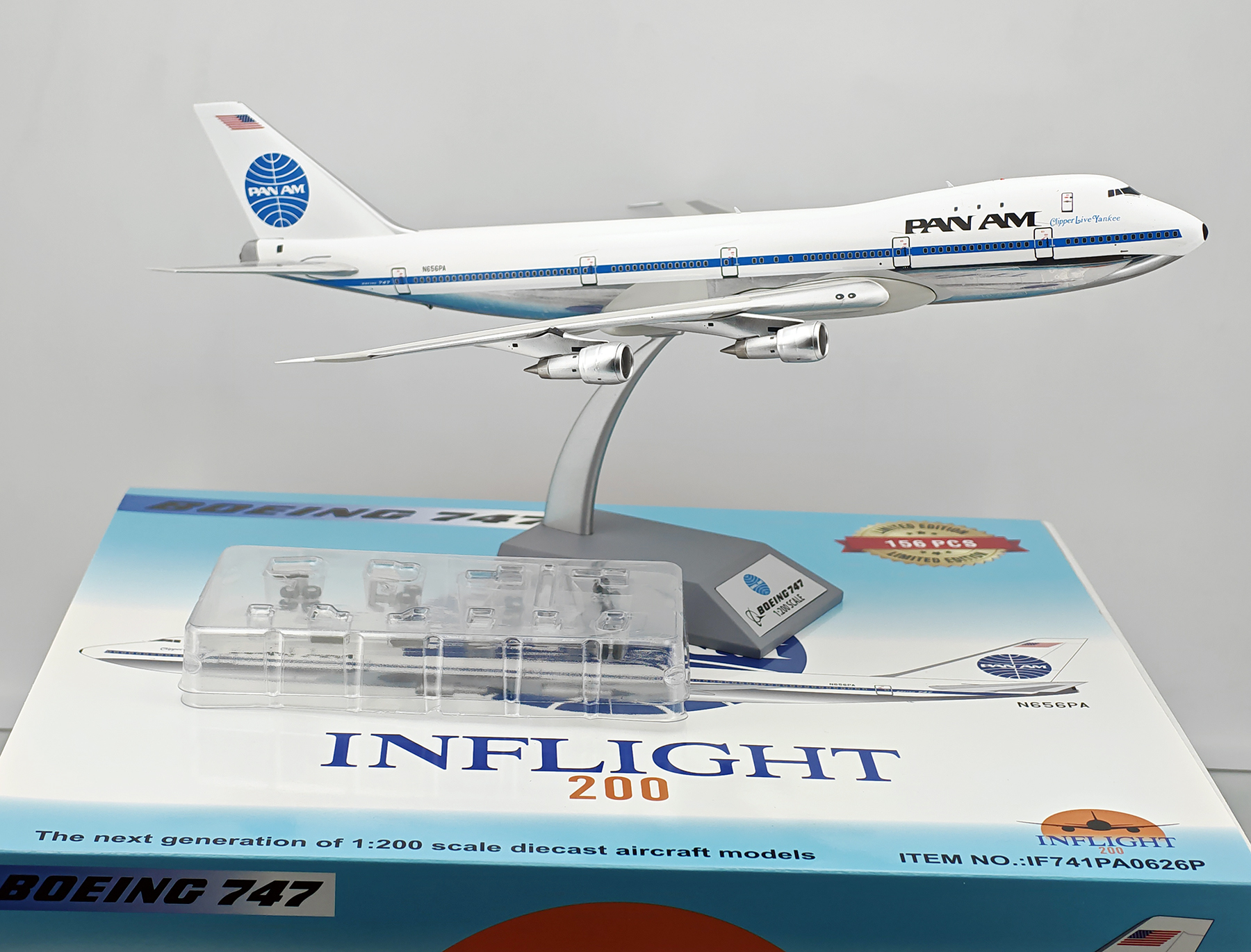 ScaleModelStore.com :: Inflight200 1:200 - IF741PA0626P - Pan Am