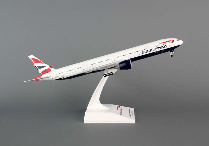 SkyMarks SKR661 1-200 British Airways 777-300er With Gear Reg G-stbc for sale online 