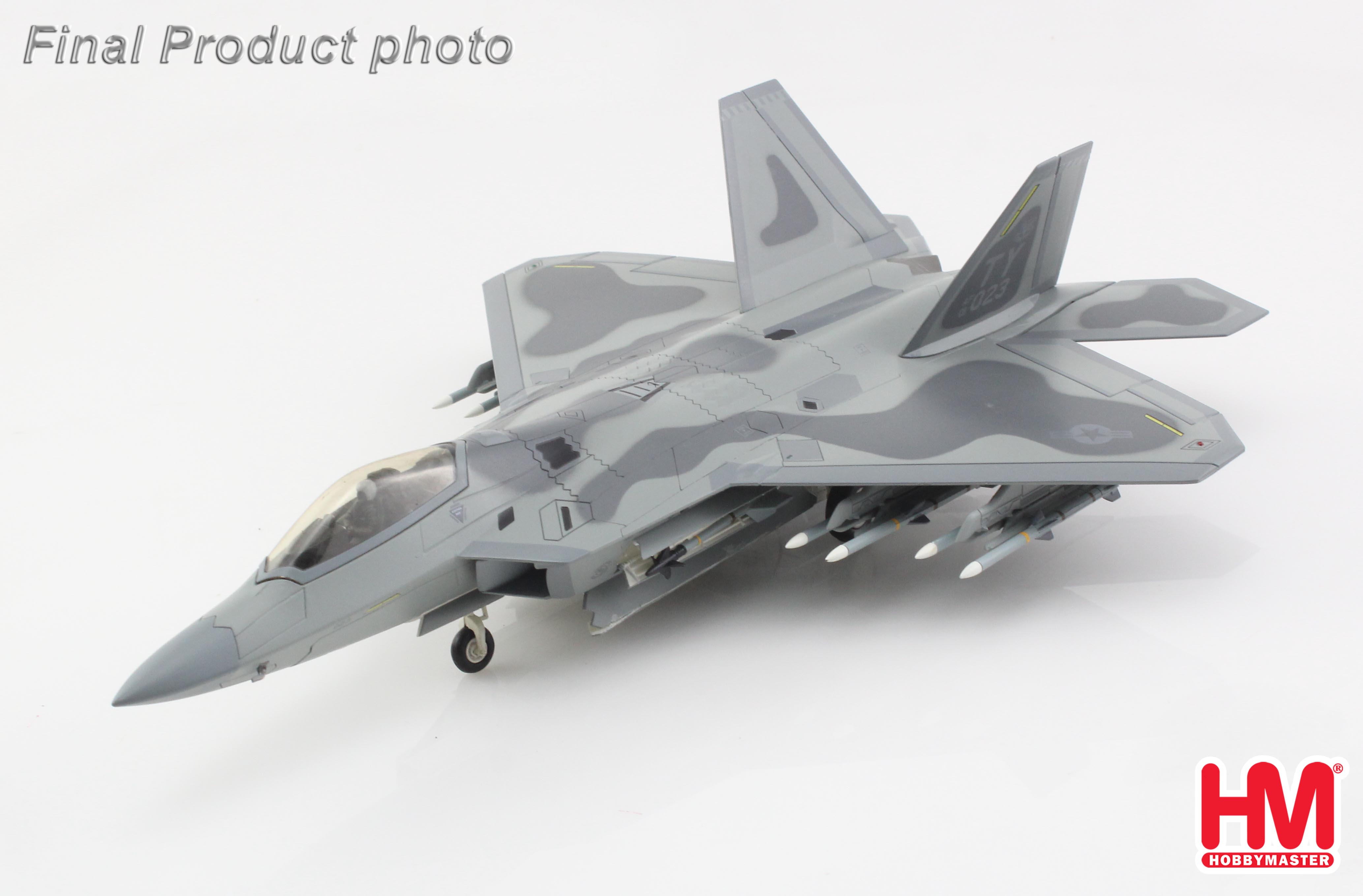 ホビーマスター　F 22 ヒッカム基地 ScaleModelStore.com :: Hobby Master 1:72 - HA2833 - US Air Force F-22