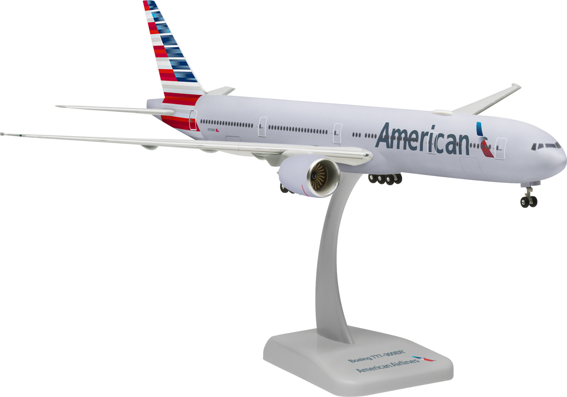 American Airlines Boeing 777-300ER 1:200 Flight Miniatures Modell B777 