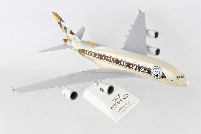 etihad airways toy plane