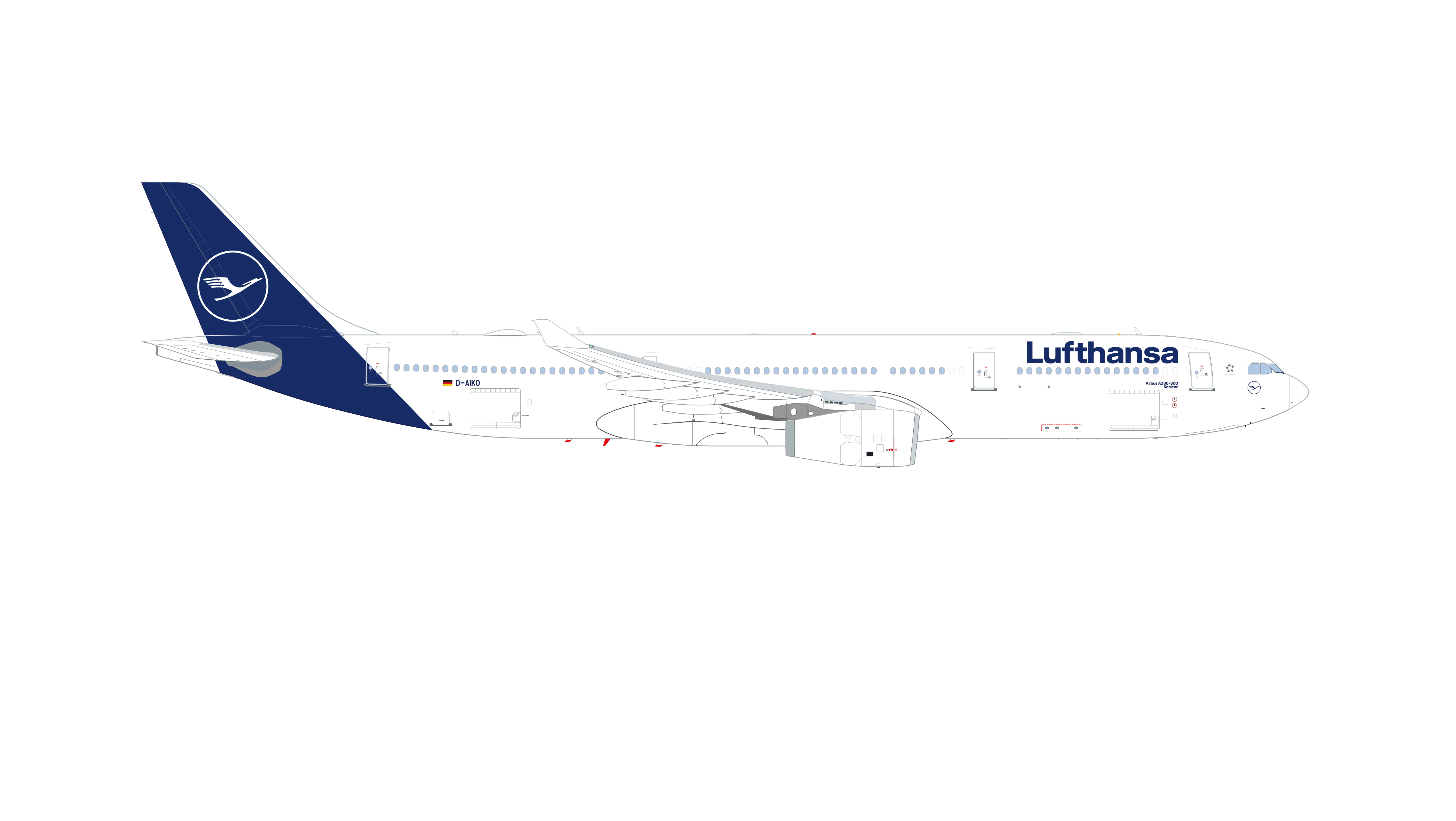 airbus a330 300 lufthansa