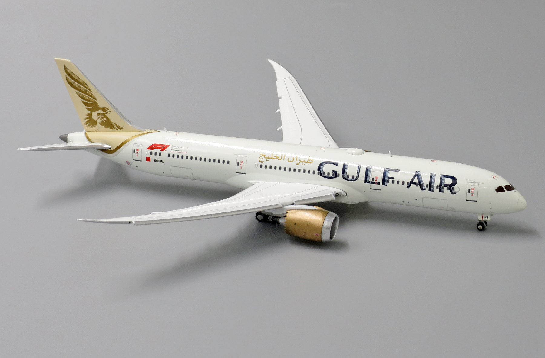 Gulf Air B787-9 Reg:A9C-FA FLAP DOWN VERSION Scale 1:400 XX4414A