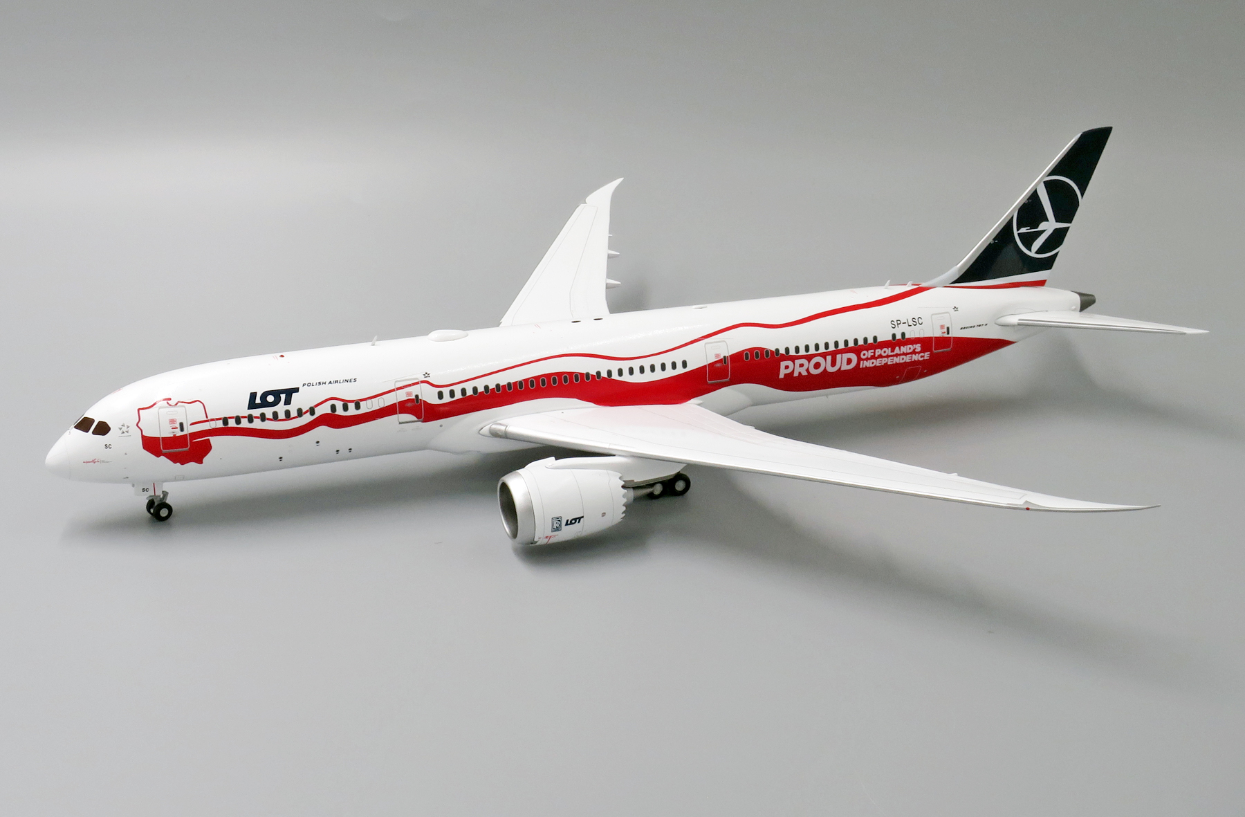 Scalemodelstore Com Jc Wings 1 0 Xx85 Lot Polish Airlines Boeing 787 9