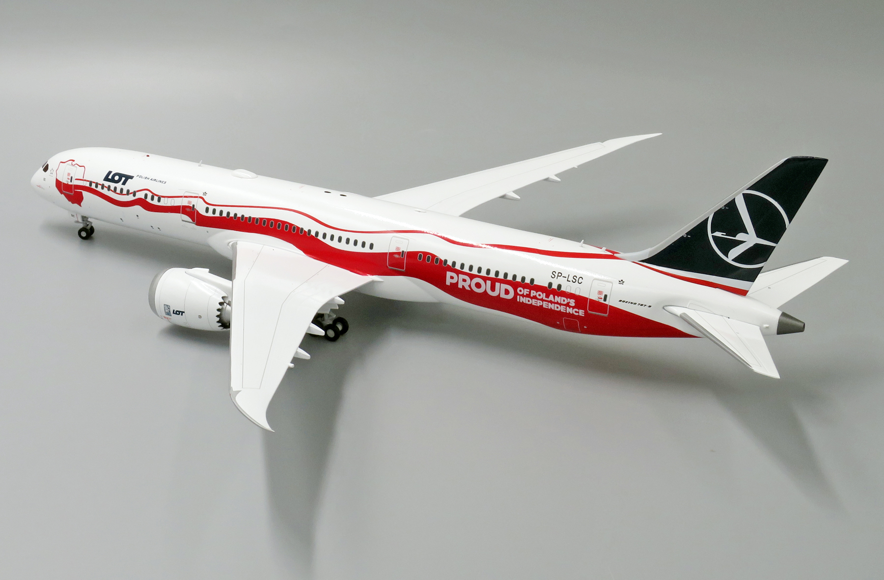 Scalemodelstore Com Jc Wings 1 0 Xx85 Lot Polish Airlines Boeing 787 9