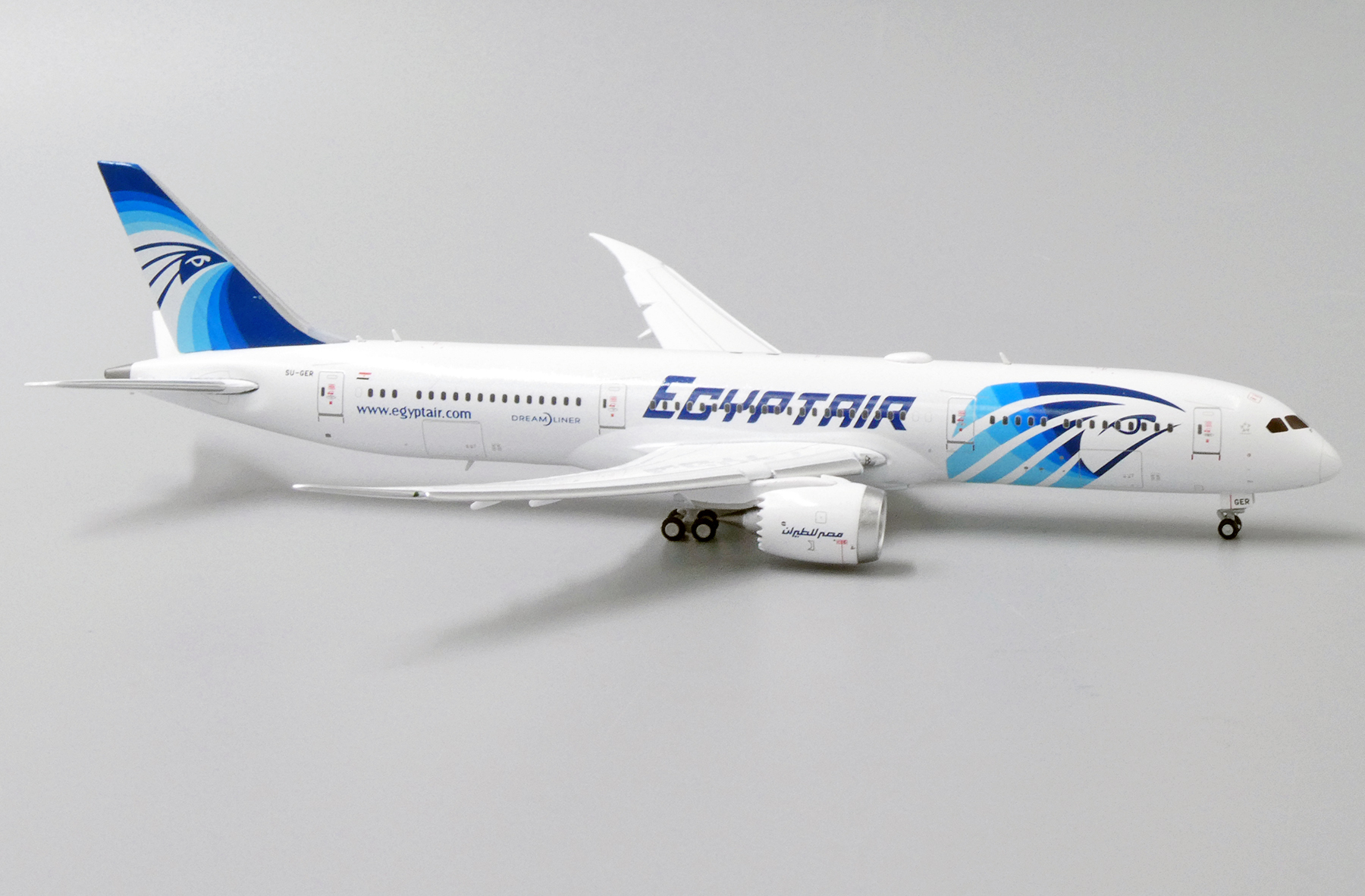 Details about   JC Wings EGYPTAIR for BOEING 787-9 SU-GER Flaps Down 1/400 diecast plane model 
