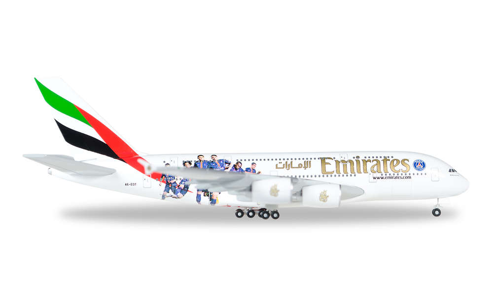 Herpa Wings 1:500 Airbus a380-800 Emirates a6-eek 527897 modellairport 500 