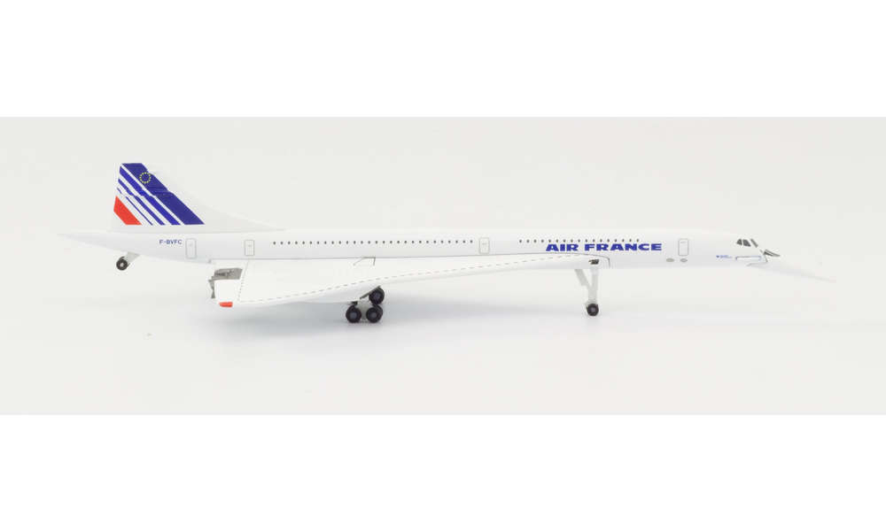 Herpa Wings 532839 Air France Concorde nose down position 1:500 NEU in OVP