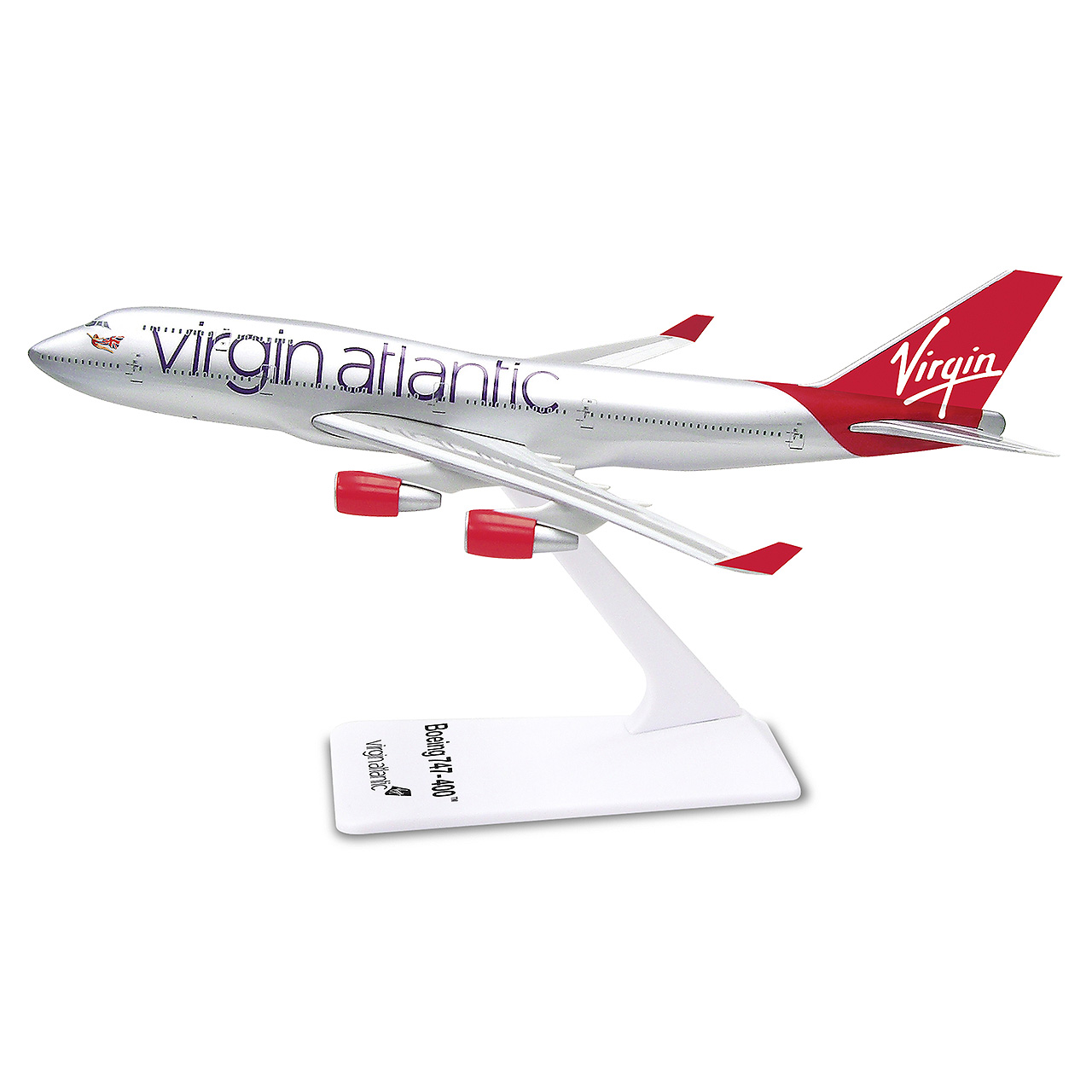Virgin atlantic boeing 747-400 1:250 nuevo b747 avión modelo sm747-15wb Premier 