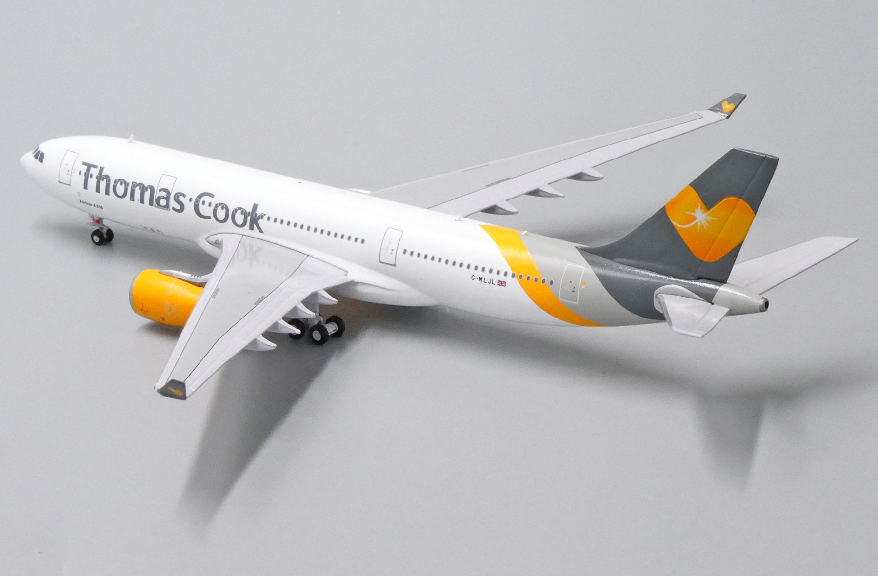 Details about   JC WINGS JCLH4163 1/400 THOMAS COOK AL AIRBUS A330-200 REG OY-VKF W/ANTENNA 