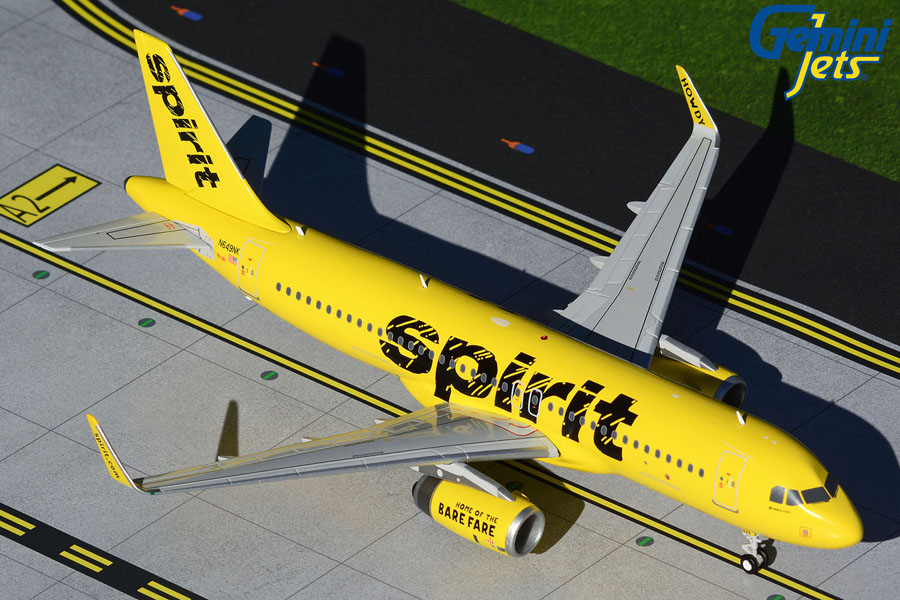 Spirit Airbus A320neo N902NK Gemini Jets GJNKS1612 Scale 1:400 PRE-ORDER 