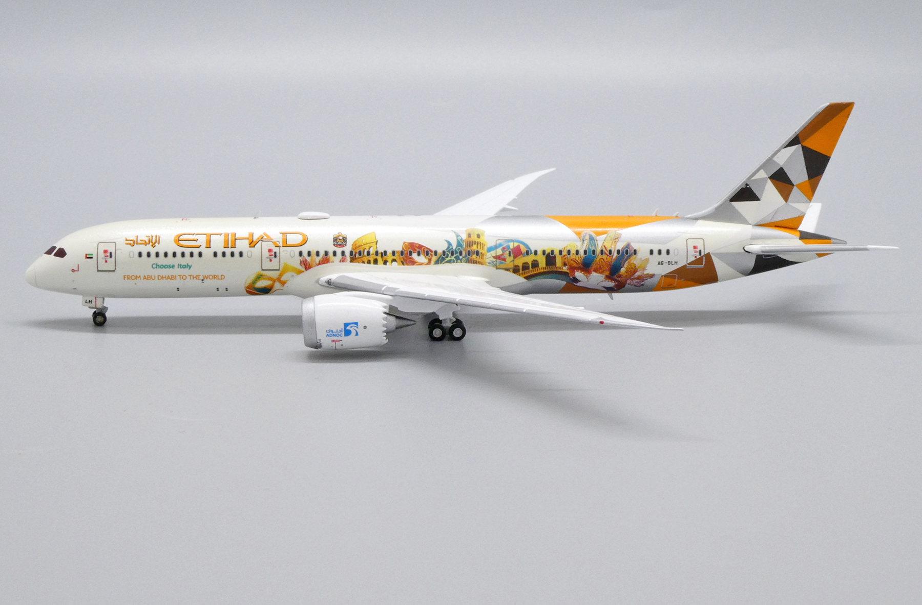 1:400 NG Model Etihad Airways Boeing 787-9 Dreamliner A6-BND Manchester 55047 