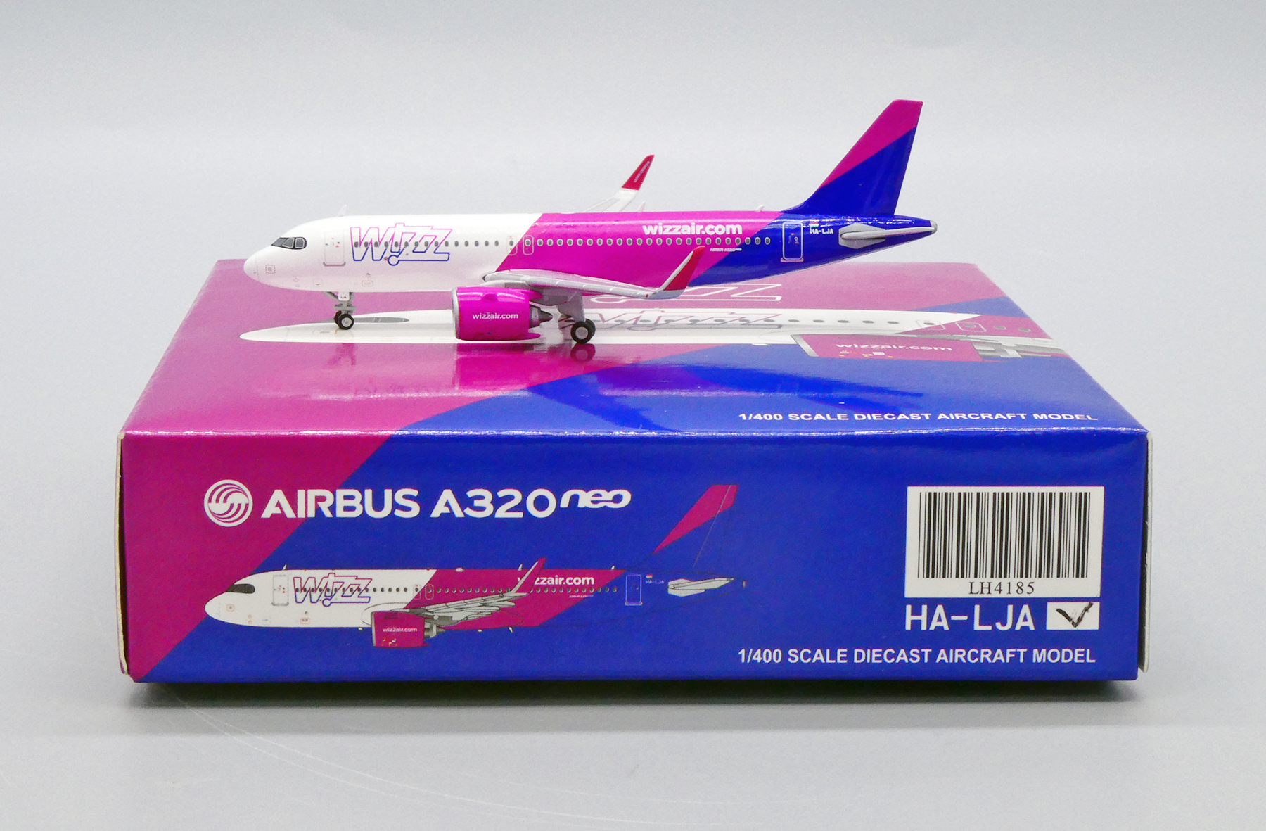 LH4185 Airbus A320neo Wizz Air HA-LJA Scale 1/400 