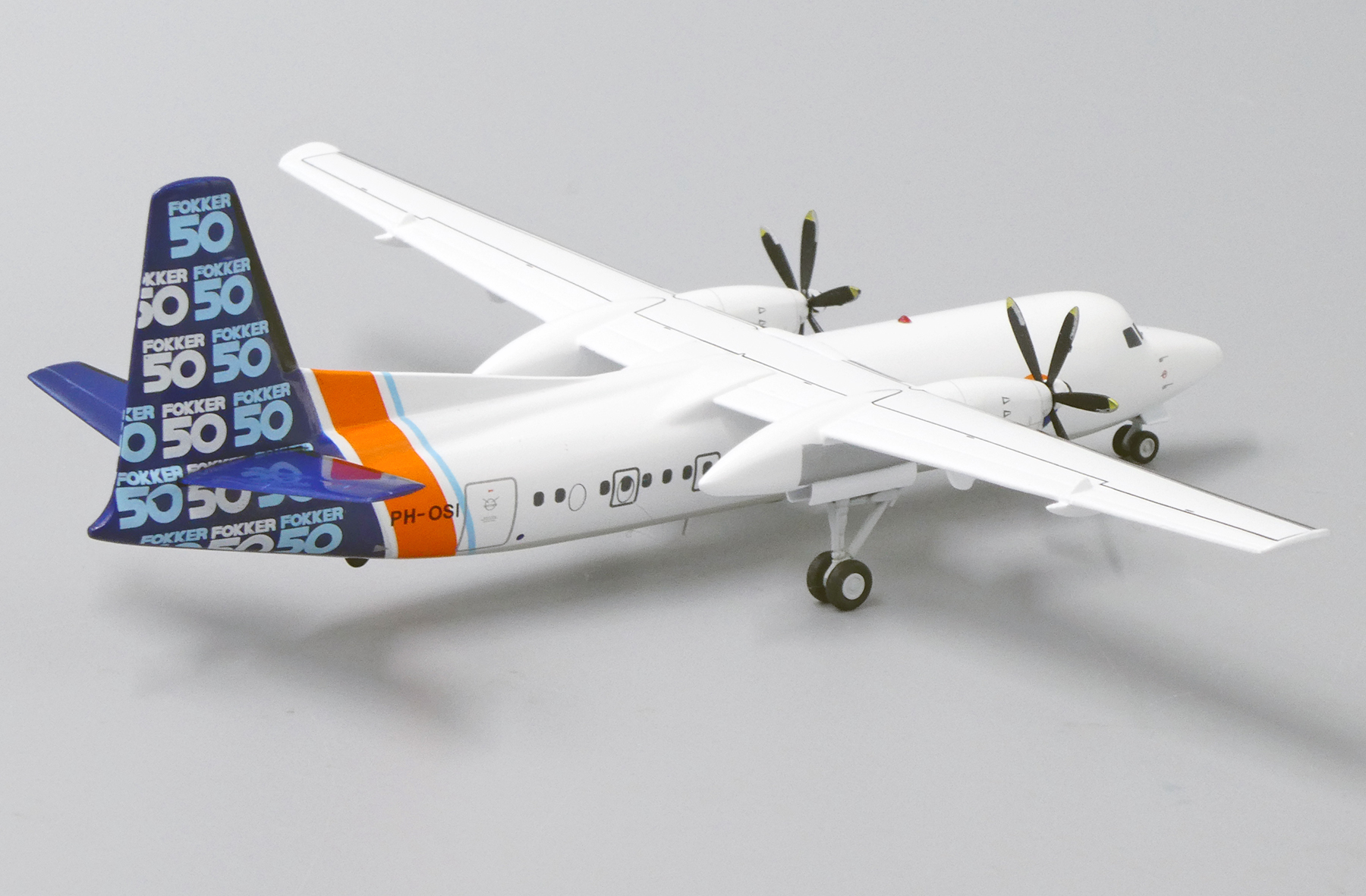 Fokker F50 PH-DMO House Colour Scala 1:200 Die Cast JC Wings 200 