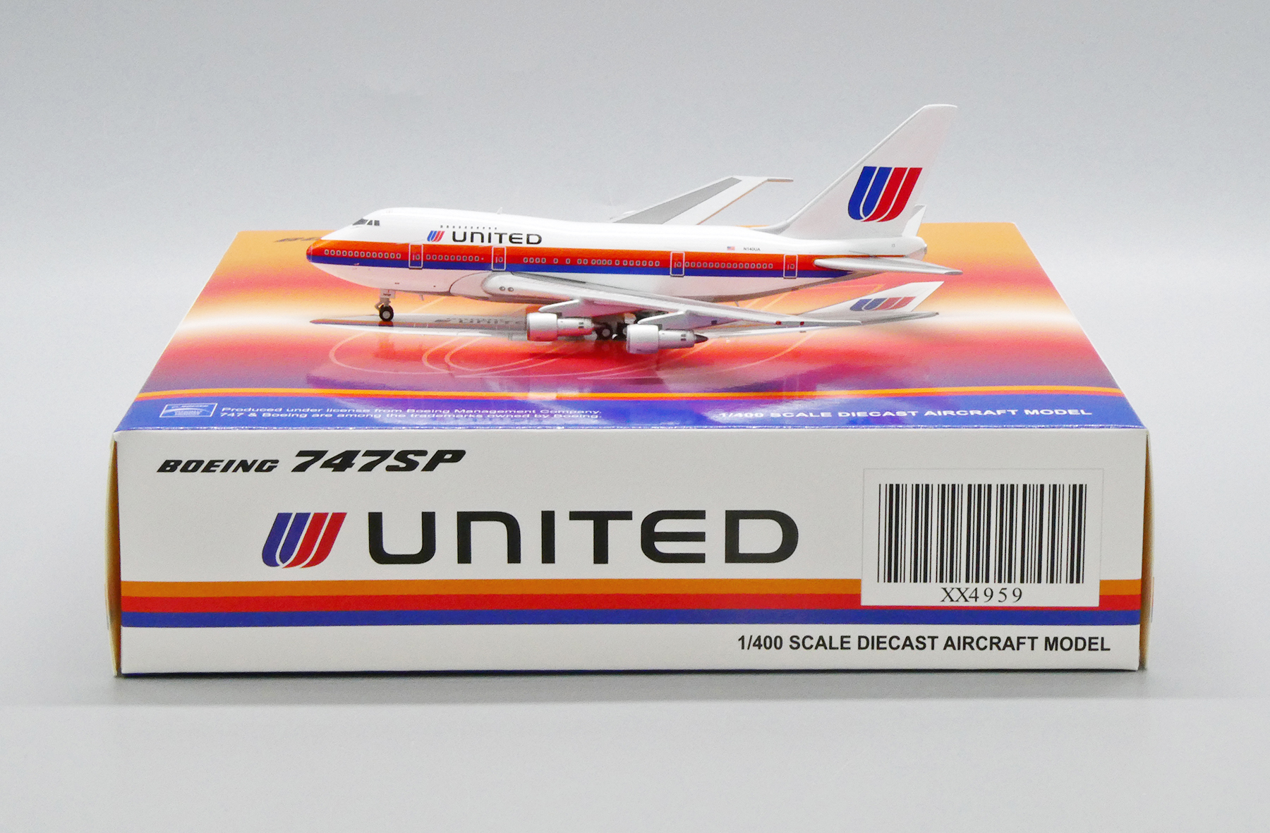 1/400 jc wings B747SP ユナイテッド