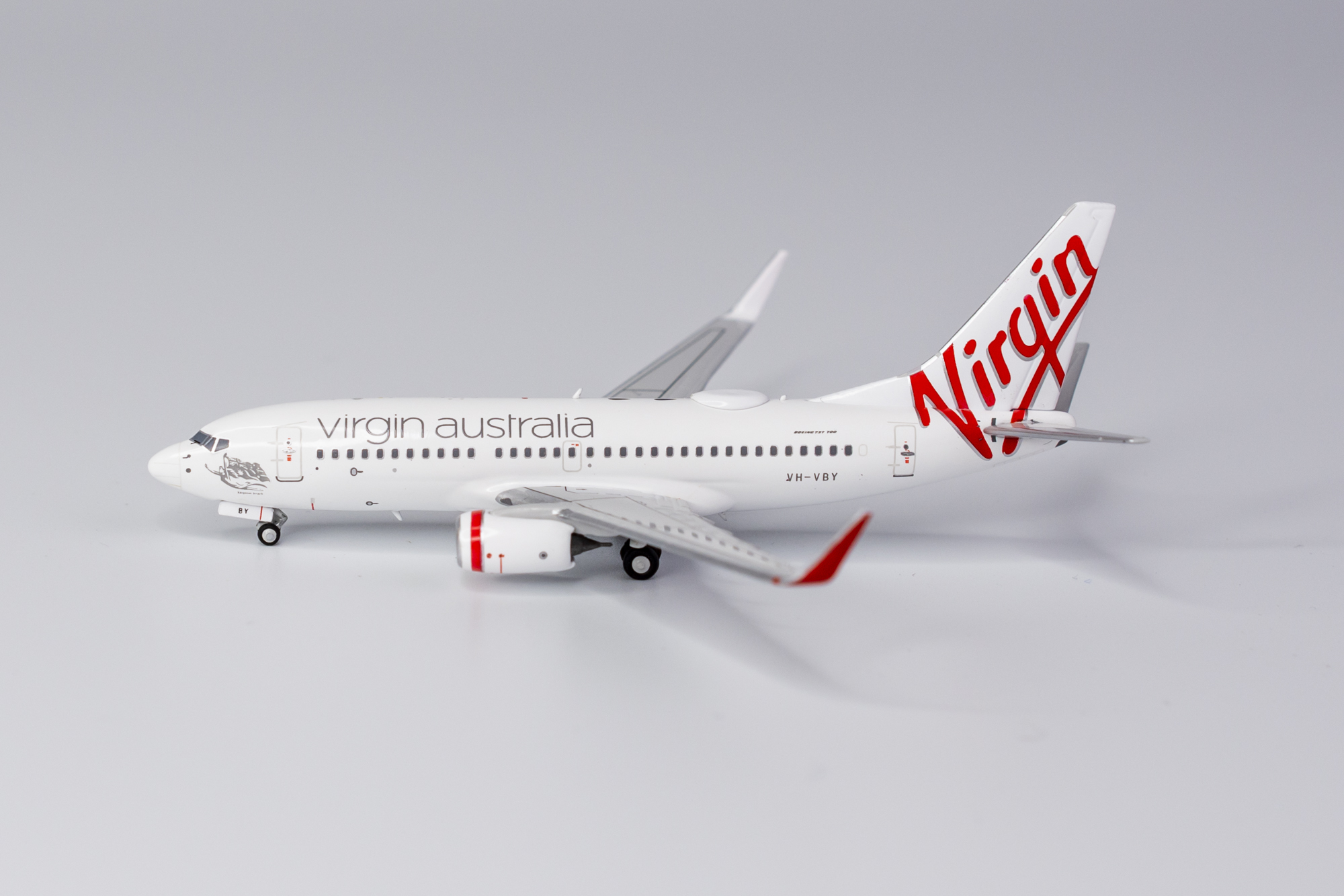 Virgin Australia B737 Plastic Aircraft Model 1/200 Scale 