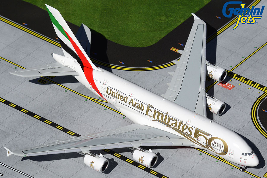 Emirates Airbus A380-800 Space Livery 1/400 Gemini Jets GJUAE1924 of The Sky Is for sale online 