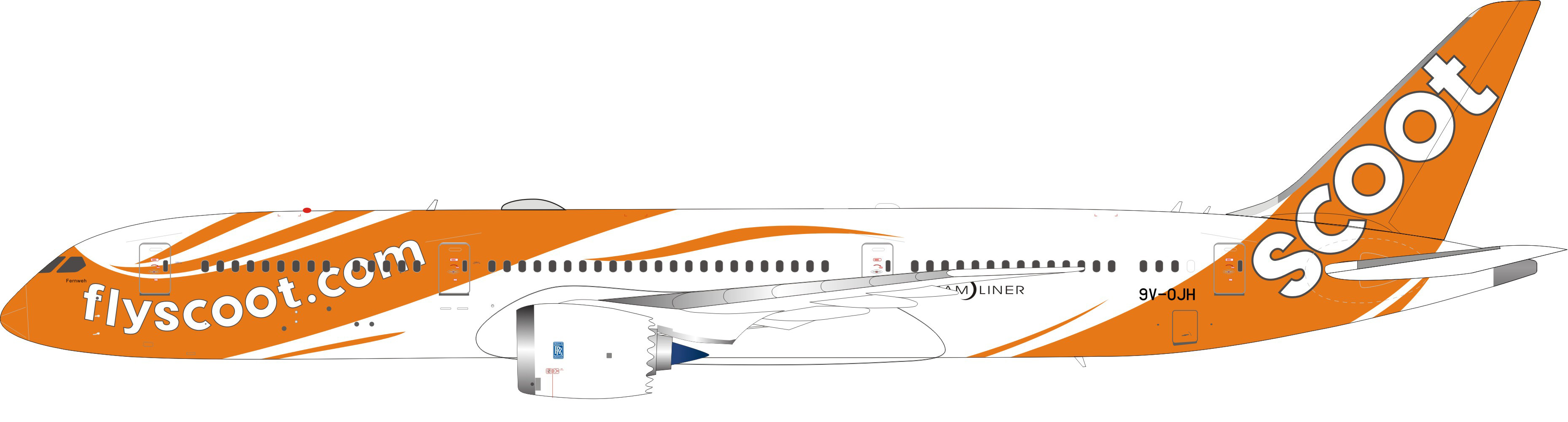 Scoot Boeing 787-9 Scoot Boeing 787-9