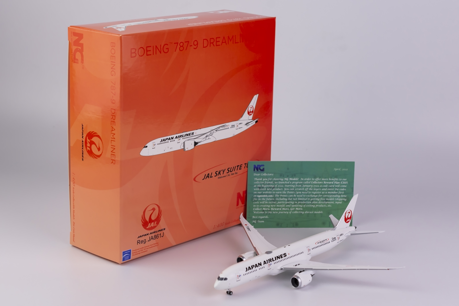 ScaleModelStore.com :: NG Models 1:400 - 55085 - Japan Airlines