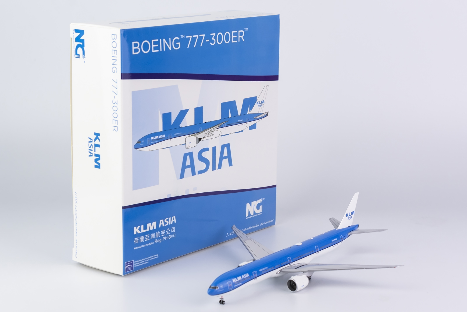 ScaleModelStore.com :: NG Models 1:400 - 73016 - KLM Asia Boeing