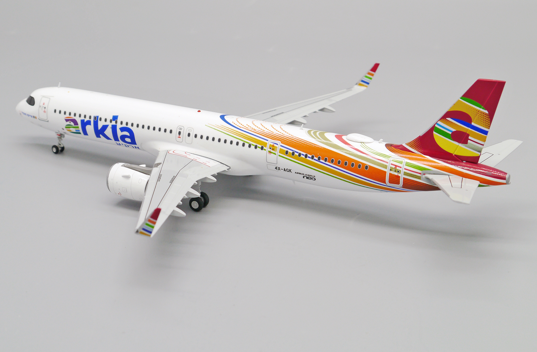 JC Wings A321neo アルキア・イスラエル航空 4X-AGK 1/200[XX20041]