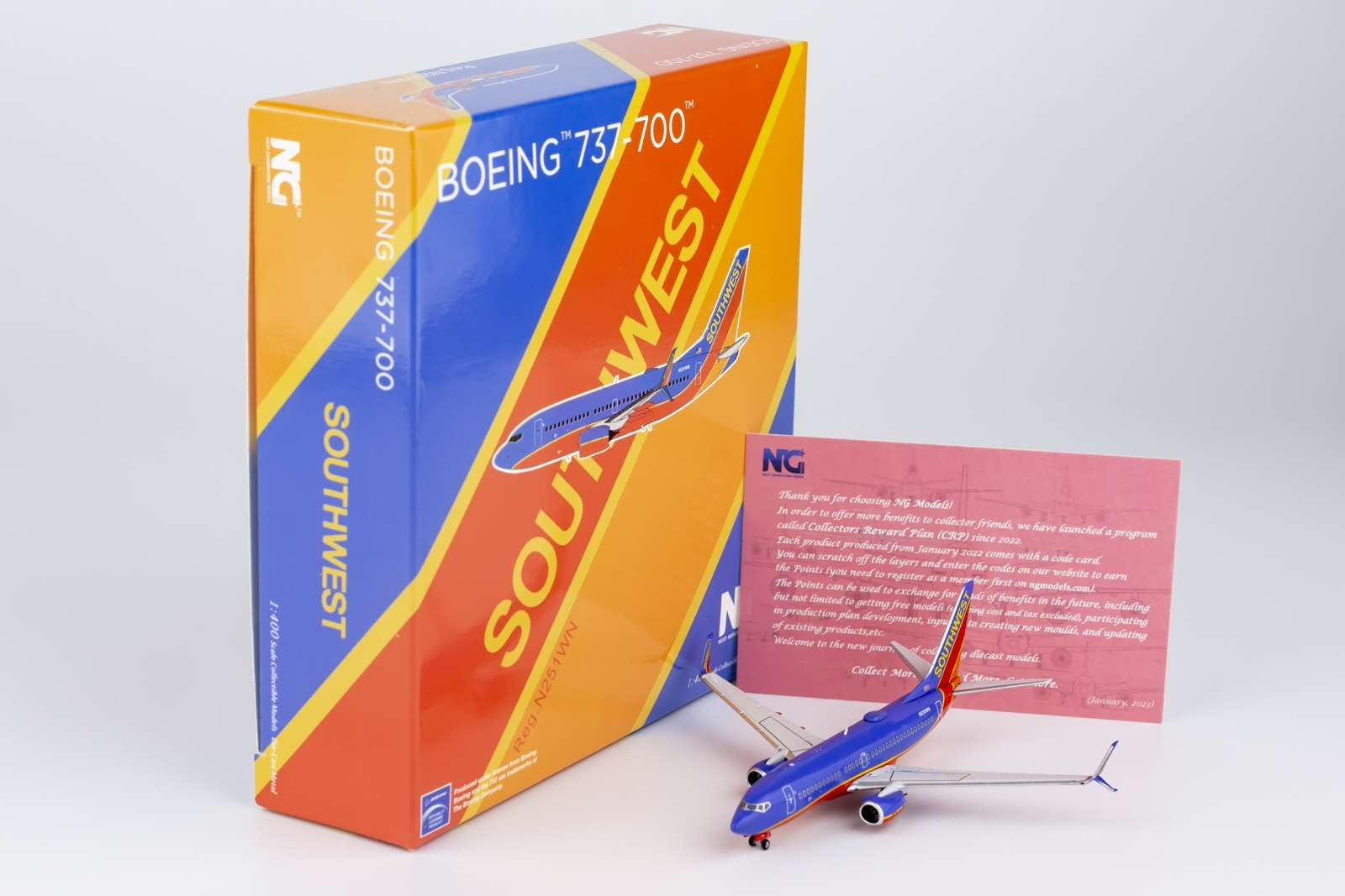 Amazon.co.jp: NGmodel サウスウエスト航空 737 700 N230WN 1