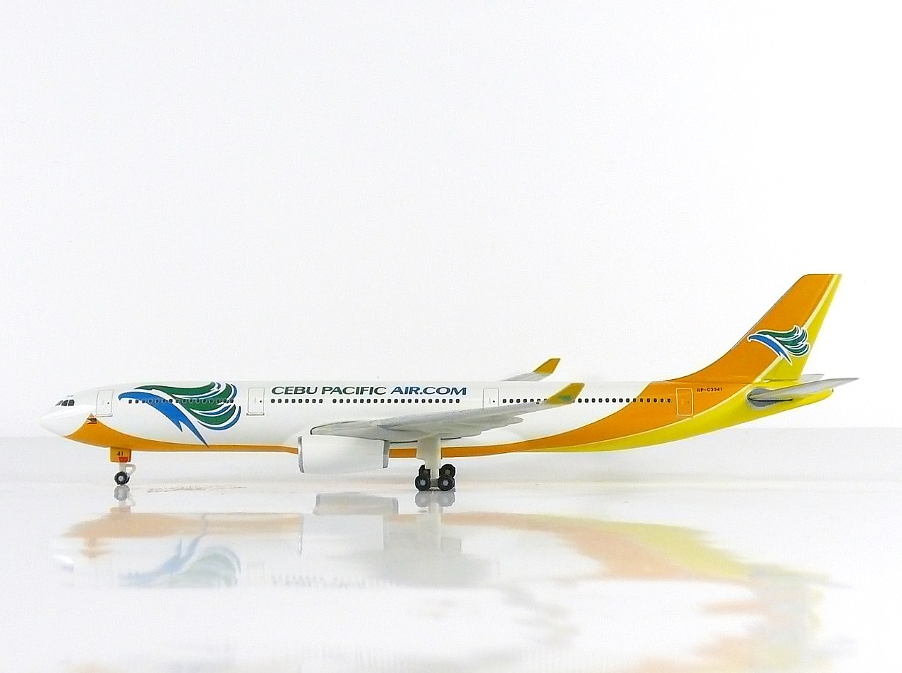cebu pacific diecast plane