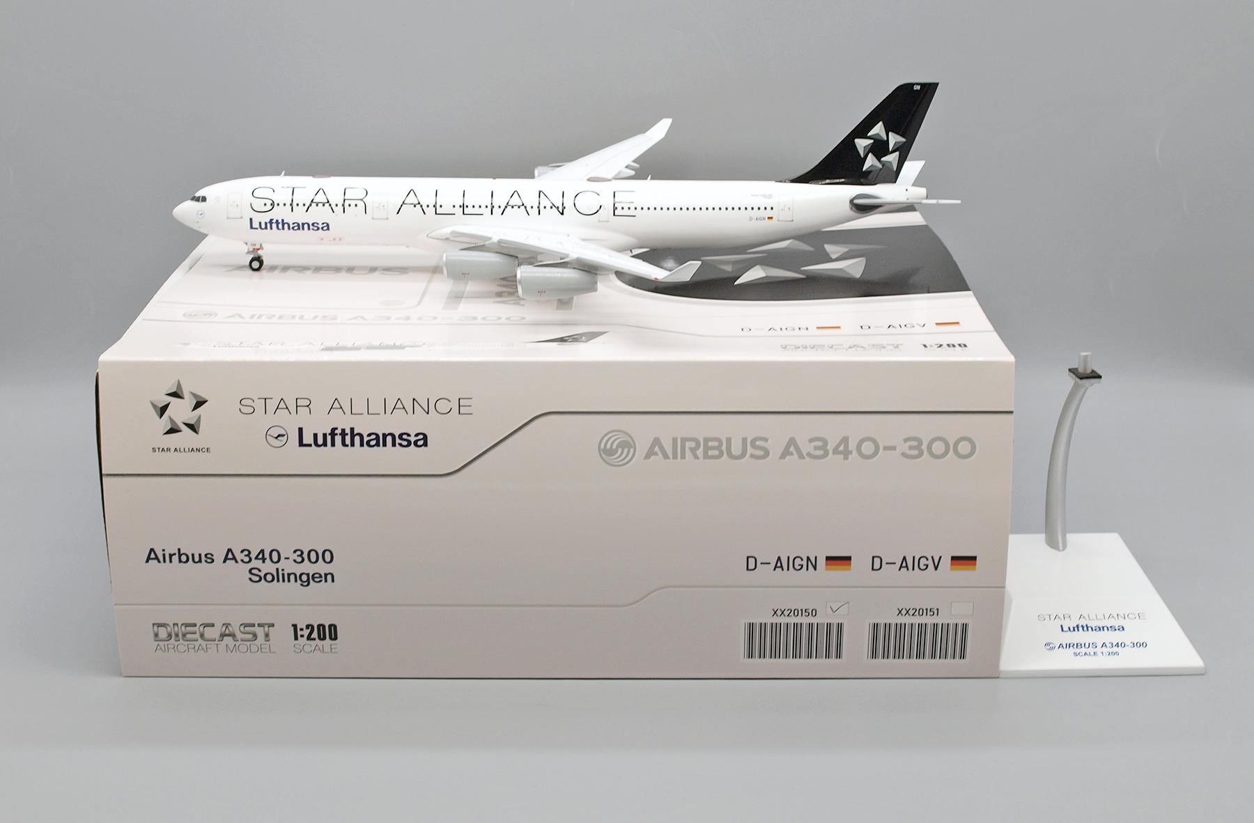 Amazon.co.jp: Jcwings スイスインターナショナル A340-300 HB