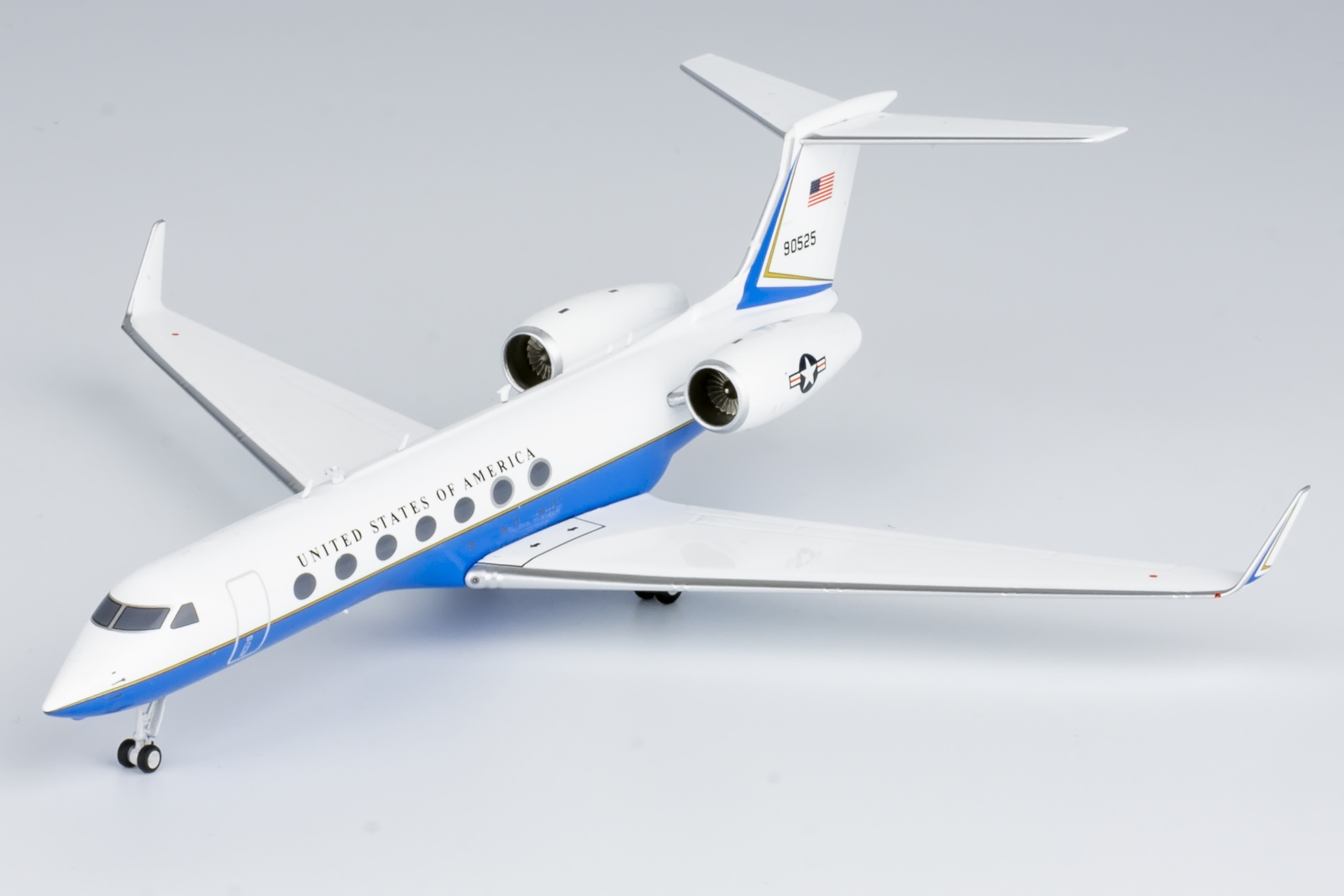Modellino Aereo NG US Air Force Gulfstream C-37B VIP &ndash; Scala 1/200 &ndash; Lega Metallica