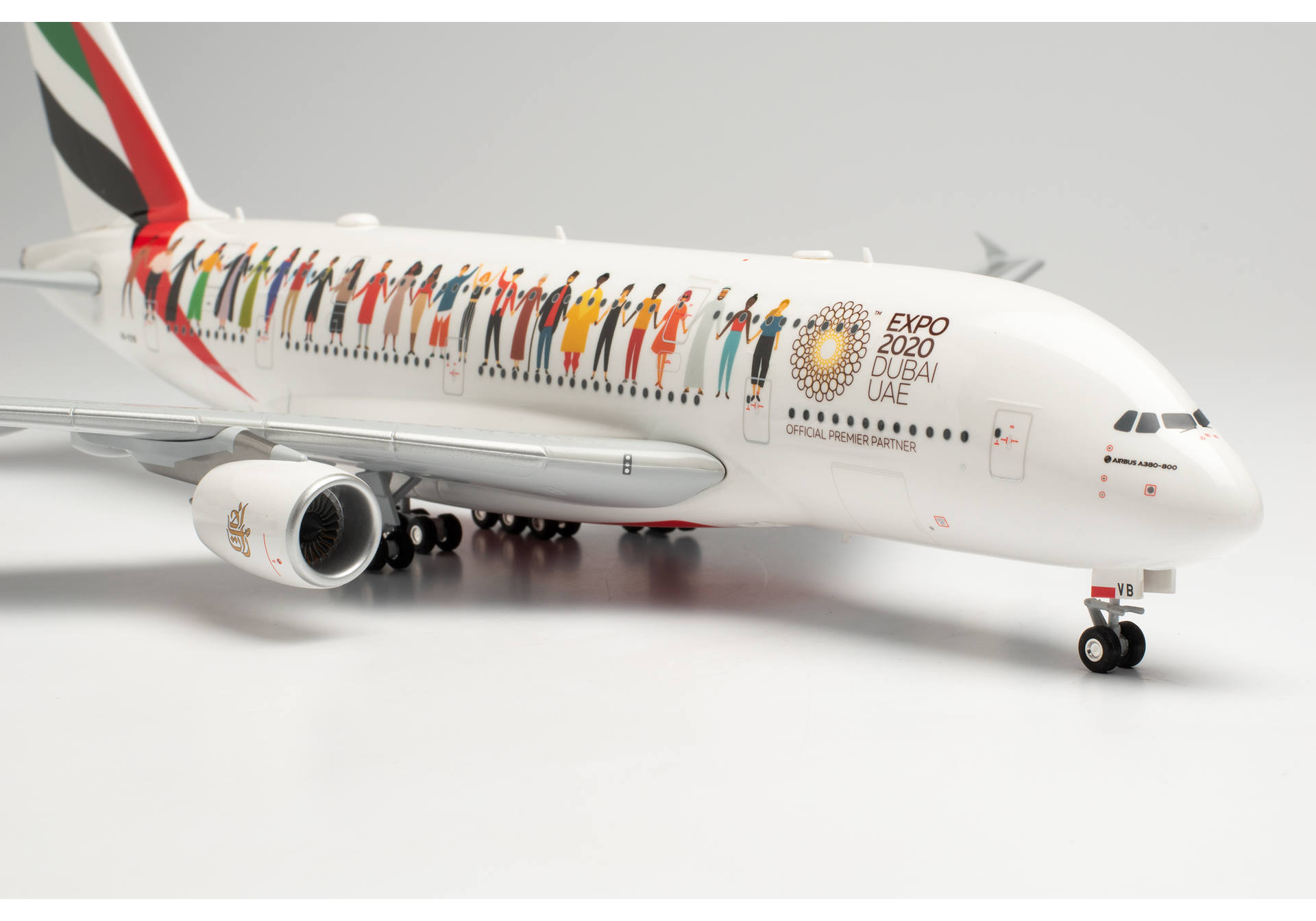 1 200 1/200 Emirates エミレーツ Airbus エアバス A380-800