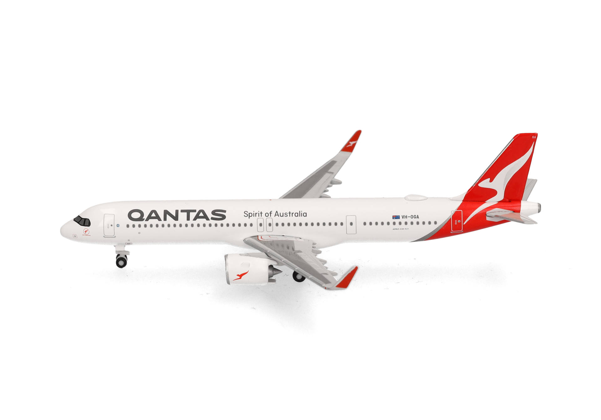 ScaleModelStore Herpa Wings 1 500 538497 Qantas Airbus A321XLR ScaleModelStore Herpa Wings 1 500 538497 Qantas Airbus A321XLR