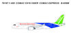 COMAC Express - Comac C919-100ER (Panda Models 1:400)