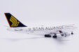 Singapore Airlines (Star Alliance) Boeing 747-400 (JC Wings 1:400)