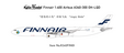 Finnair - Airbus A340-300 (Kylin Model 1:400)