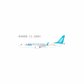 Greater Bay Airlines - Boeing 737 MAX 9 (NG Models 1:200)